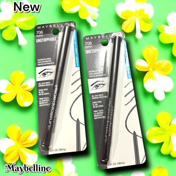 New Maybelline Unstoppable Eyeliner 706  -2 pack - Picture 4 of 4